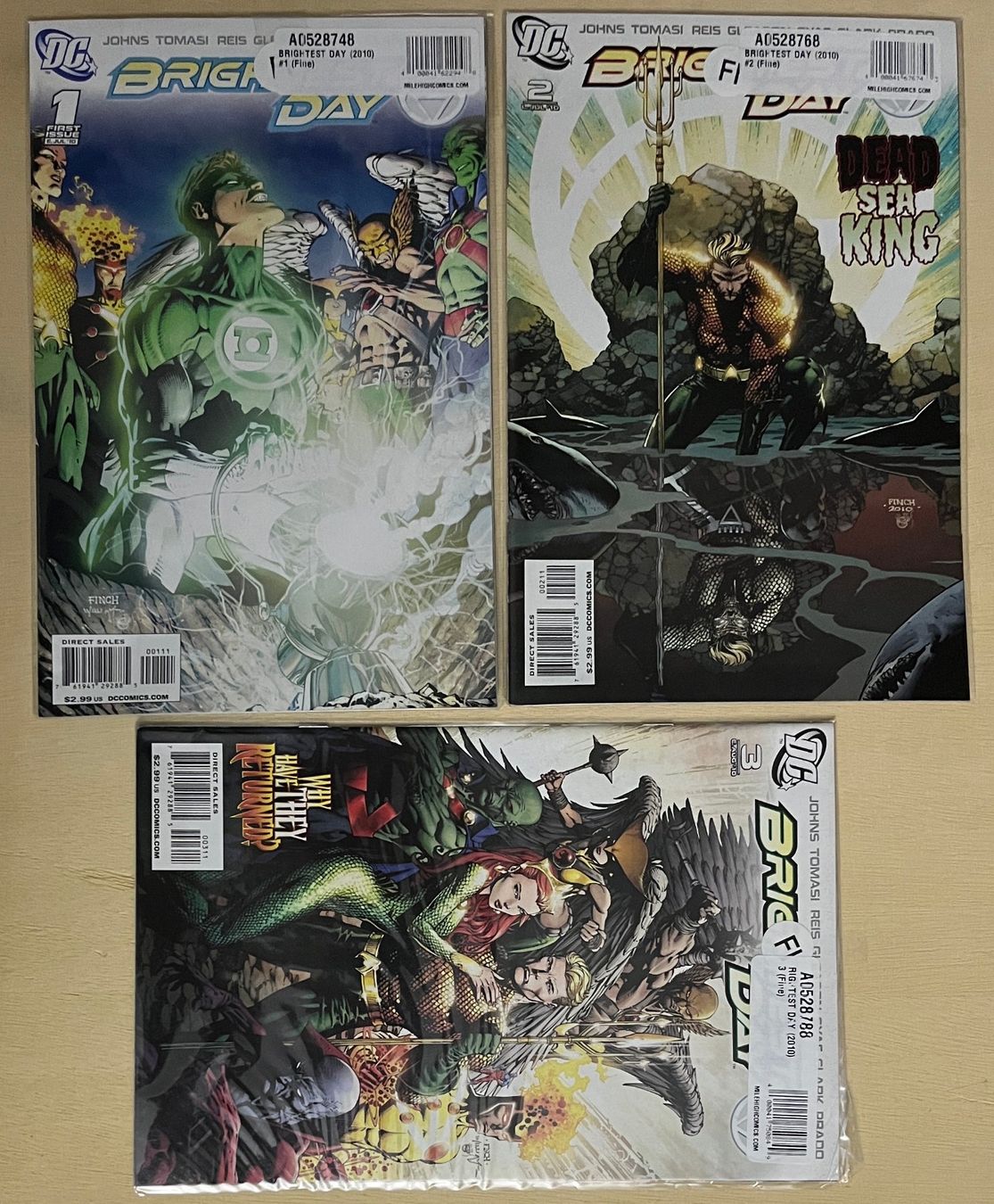 Fumetti: Brightest Day, US Comic Konvolut – Usato da Seengen venduto da Boerni64 2