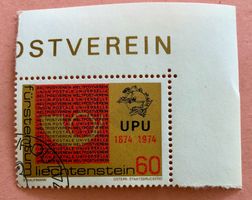 Briefmarken aus Fürstentum Liechtenstein mit Gummi 