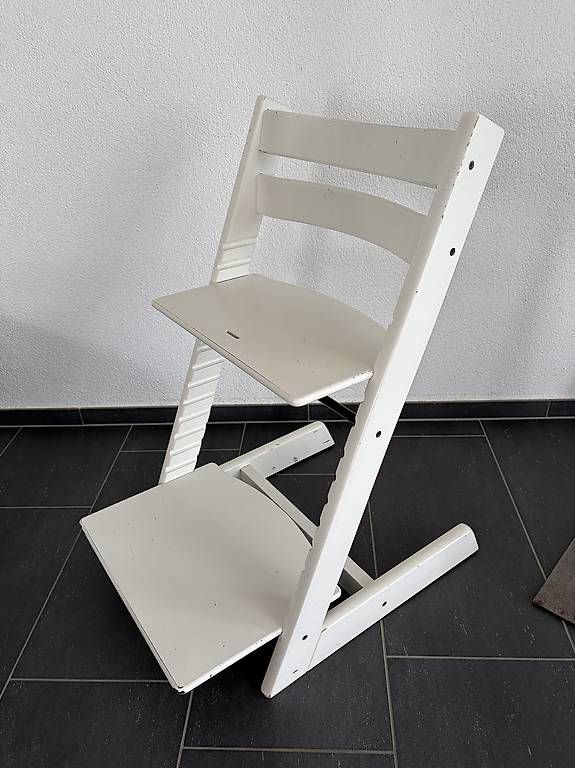 Stokke Hochstühle: Stokke Tripp Trapp Kinderstuhl weiss – Gebraucht aus Zuzwil SG von Libi0