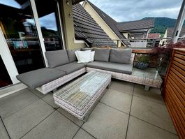 Lounge / Balkon- / Gartenmöbel inkl. Tisch ***Top Zustand