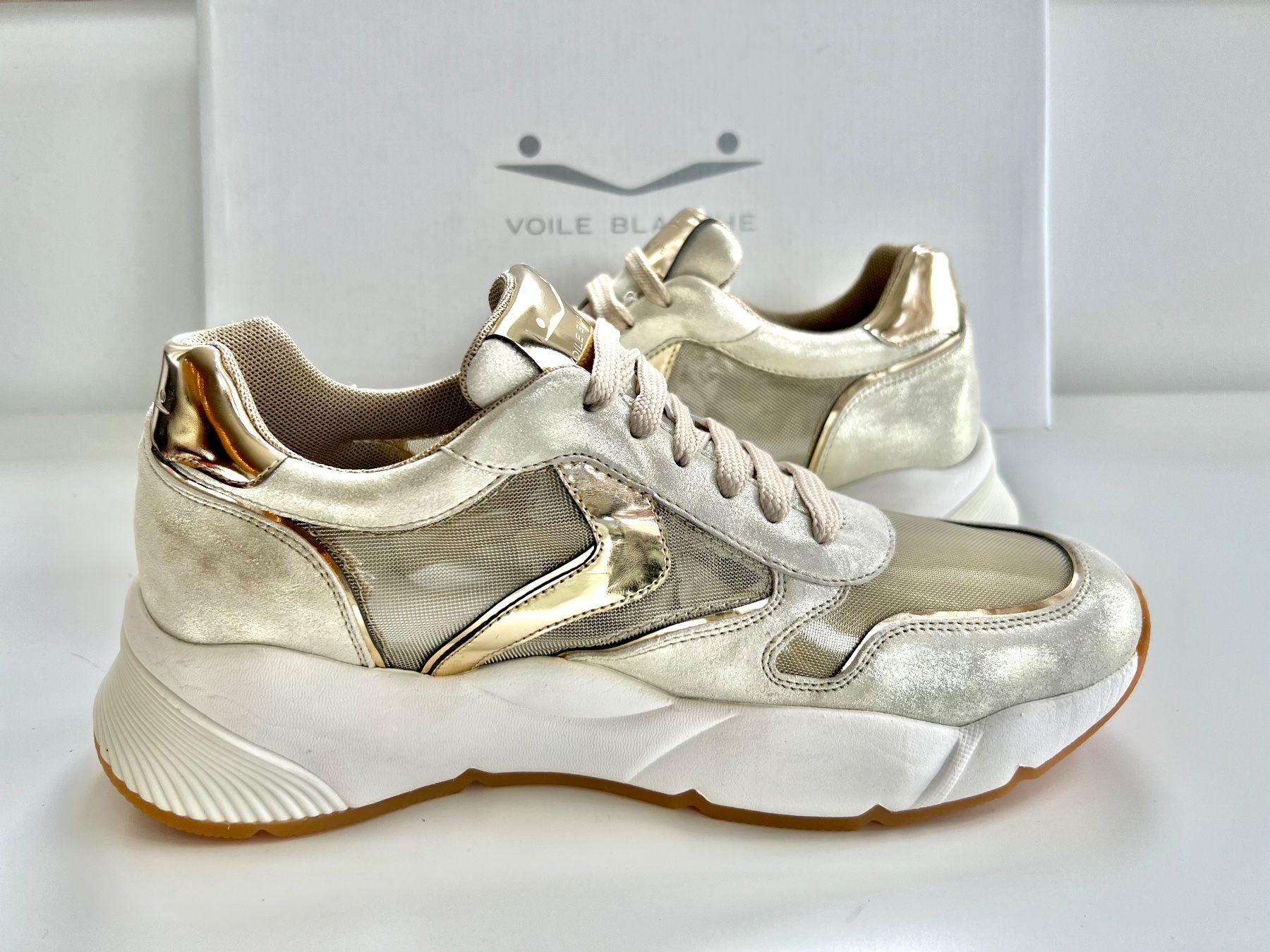 Scarpe da donna: Voile Blanche Sneaker - NEU mit Karton Gr. 40 – Nuovo e nell'imballaggio originale da Wollerau venduto da mod_pc7h 2