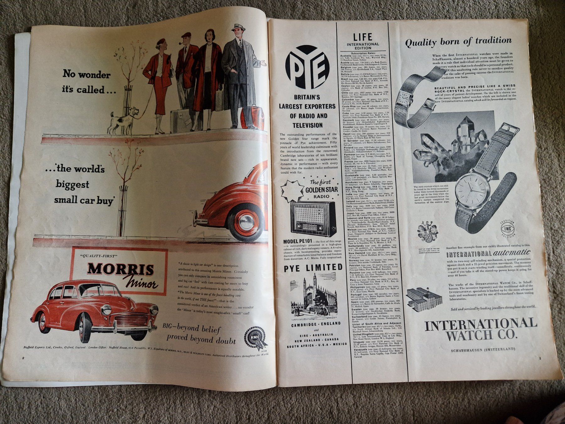 Riviste & Magazine: Life Magazin 1955 – Usato da Mörschwil venduto da lindaswunderkiste 2