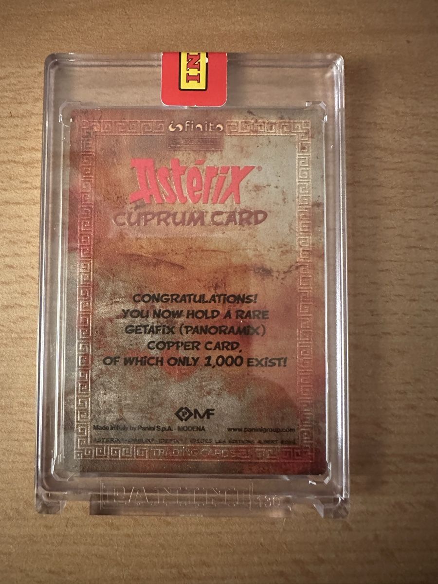 Panini Carte collezionabili: Astérix Panini 1000ex. Sine Tempore Infinito – Nuovo e nell'imballaggio originale da Meyrin venduto da houpstragus 1