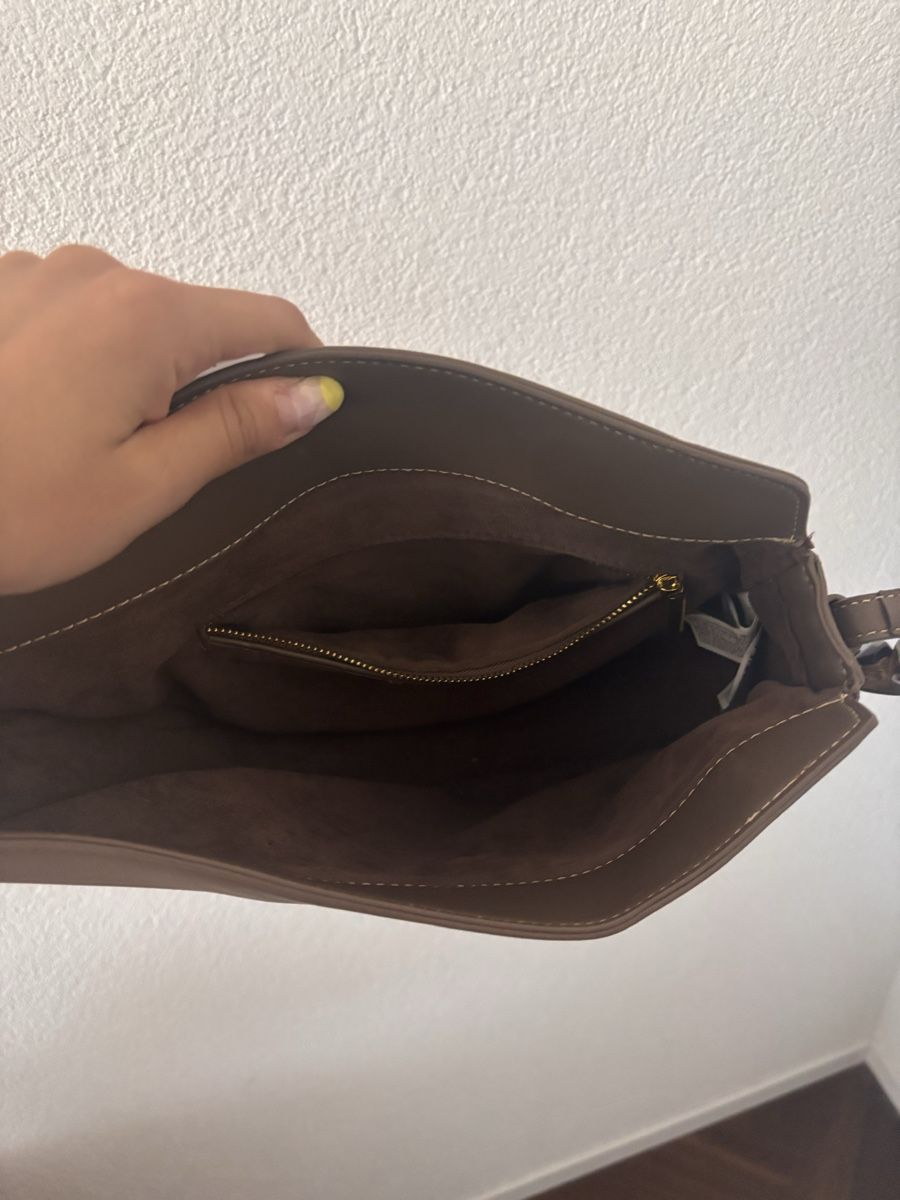 Zara Borse da donna: Zara Taupe Shoulder Bag – Usato da Zürich venduto da gia_h8kg 3