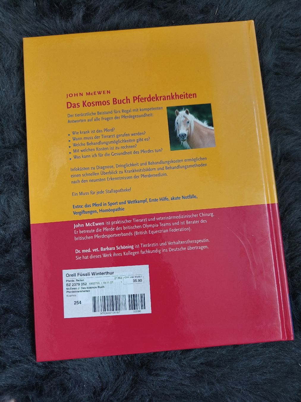 Bücher: Das Kosmos Buch Pferdekrankheiten – Gebraucht aus Dietlikon von Dietlikon_Verkauf 1