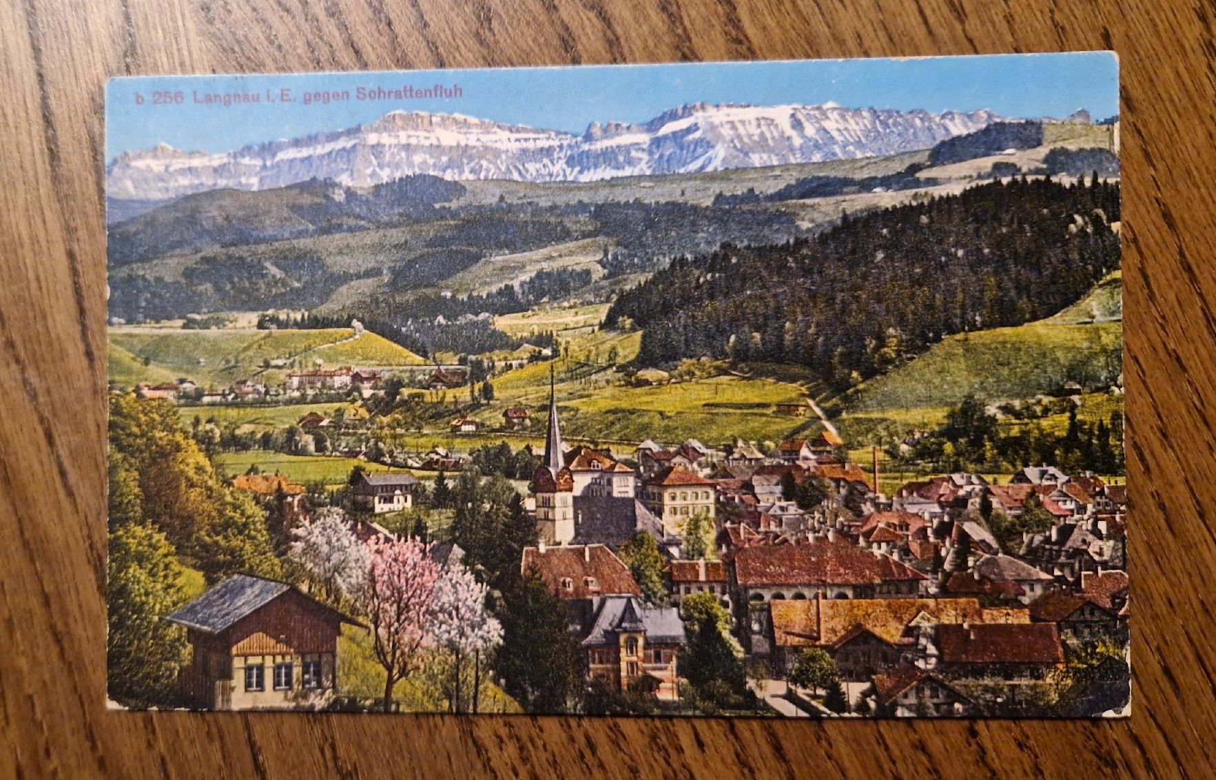 Cartoline postali: Langnau i. E. – Usato da Ebikon venduto da Donar50
