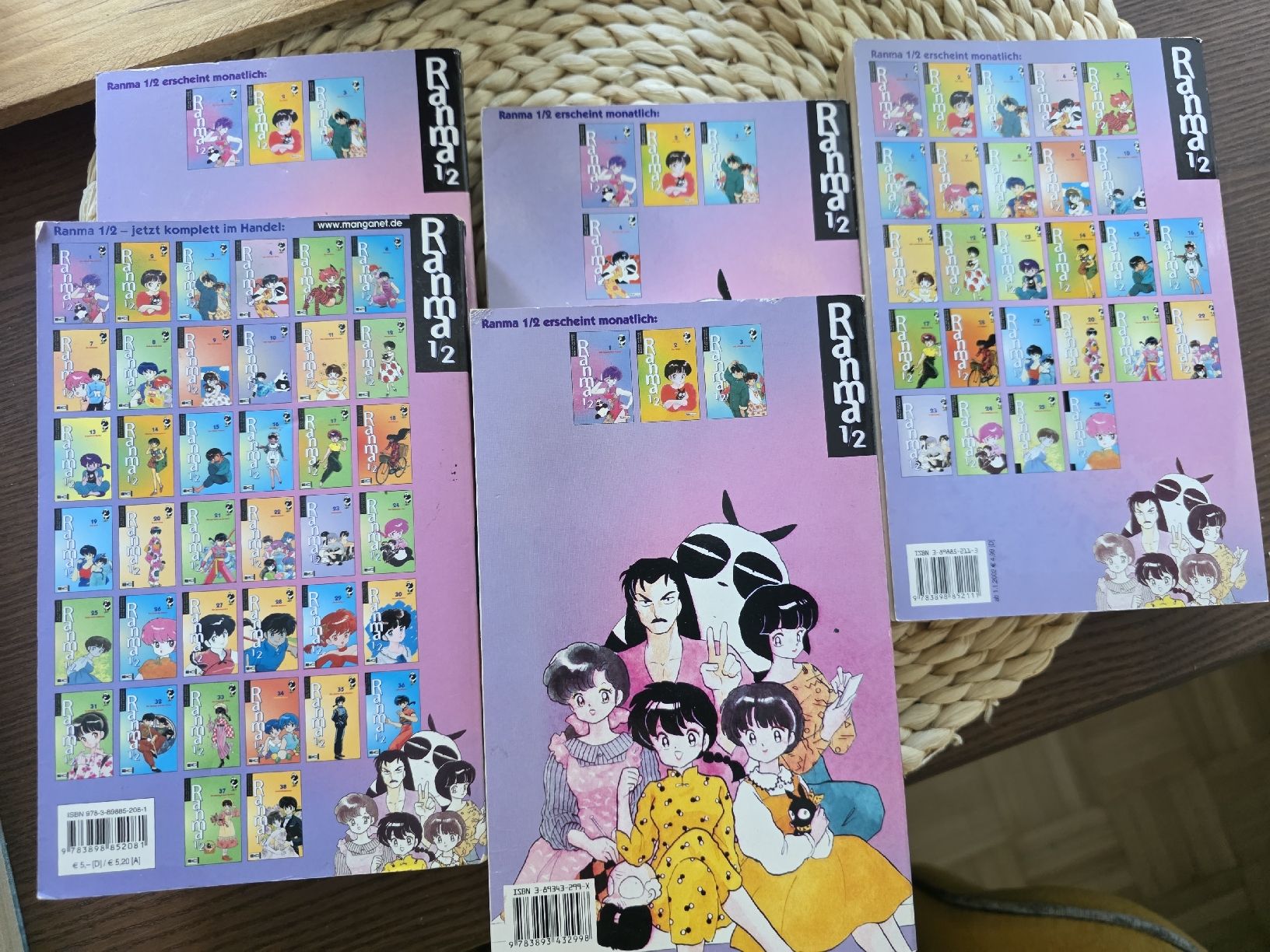 Fumetti: Manga Ranma 1/2-  1-5  – Usato da Dietikon venduto da ninuzzo28 4