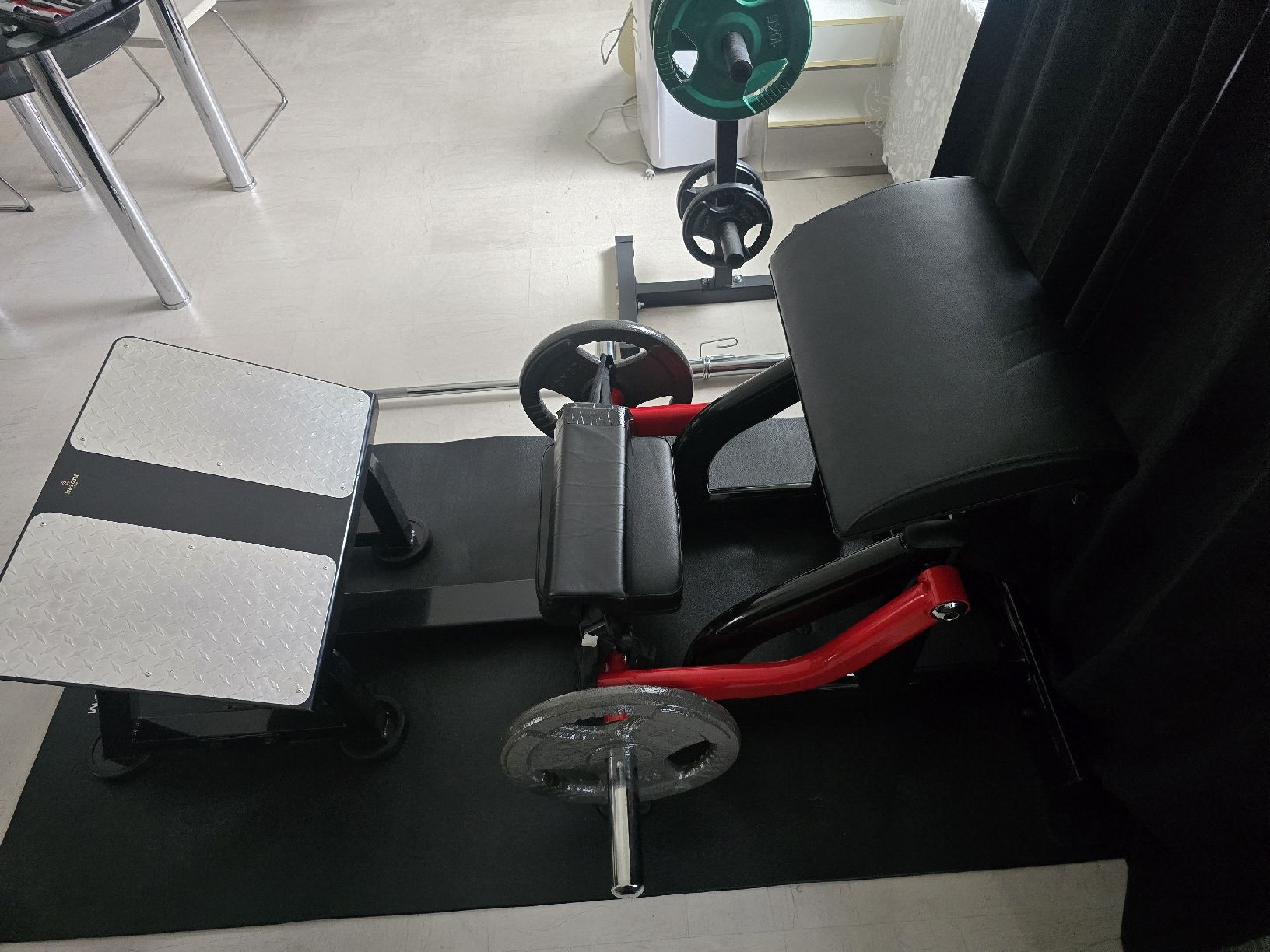 Hometrainer: Hip Thruster Steel-Flex mit Gewichten und Ständer – Usato da Derendingen venduto da S.Skorbi 5