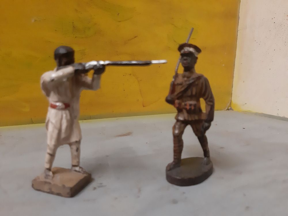 Soldats éthiopiens,  guerre Abyssinie 1