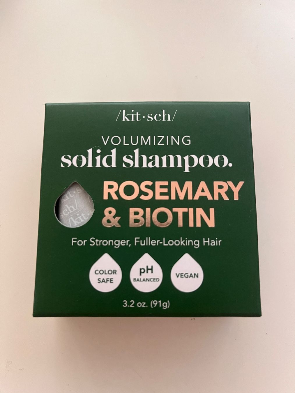 Produits de soins capillaires: Kitsch Rosemary & Biotin volumizing solid shampoo – Neuf avec emballage d'origine à Thalwil par nan_q2rr