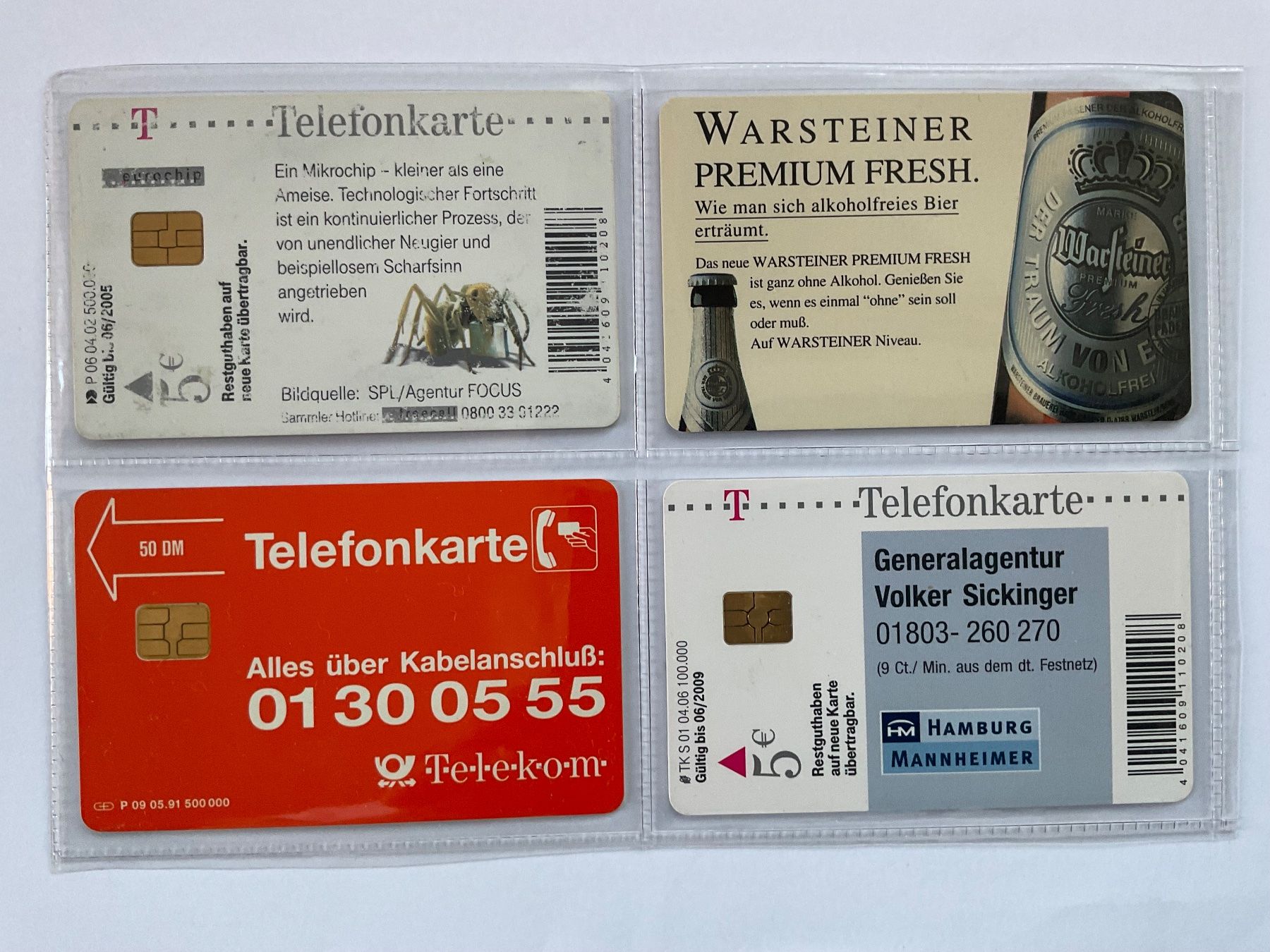 Cartes de téléphone: 4 Telefonkarten Deutschland – D'occasion à Winterthur par Grap75 1
