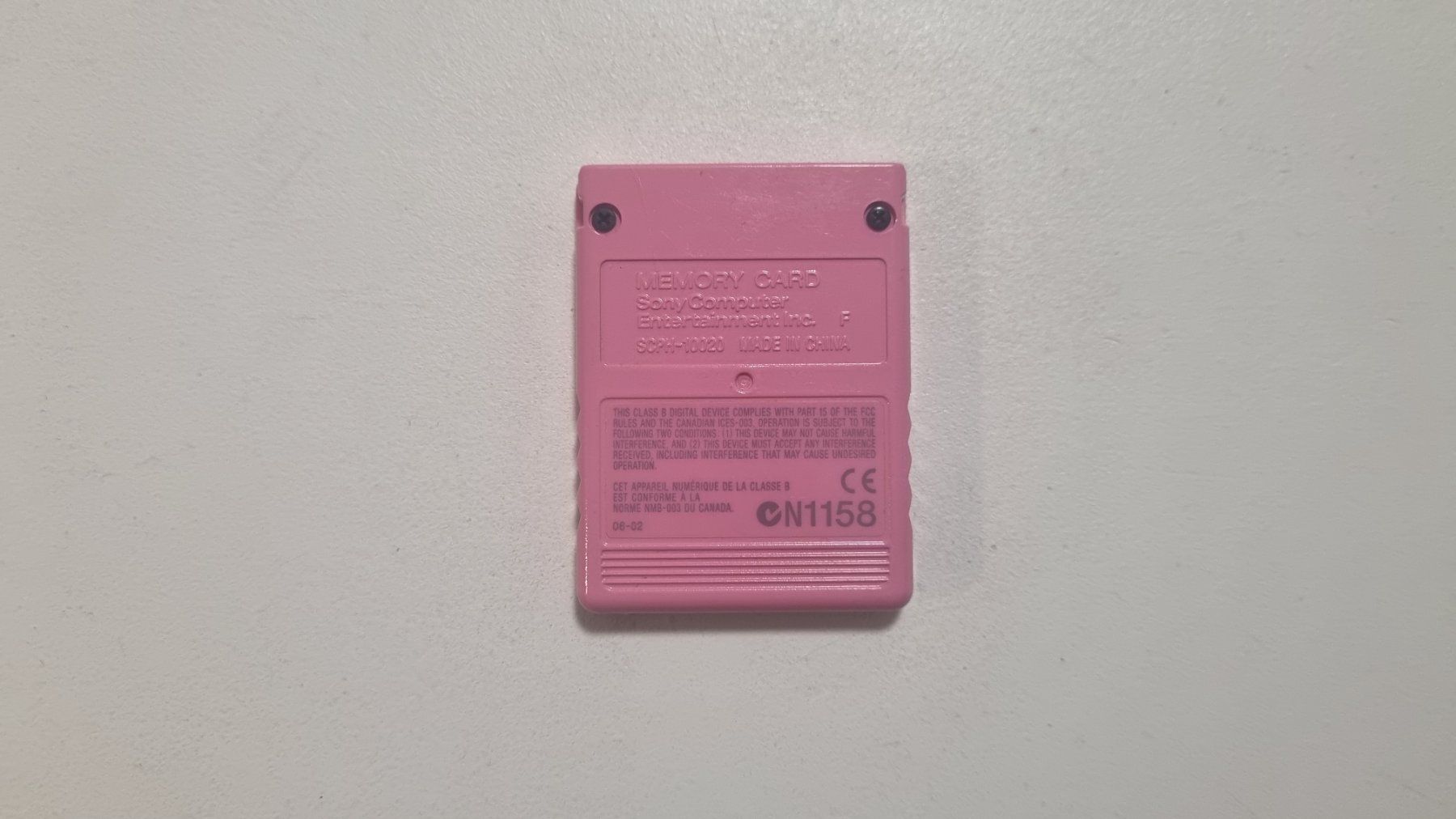 Sony Memory unit & Memory card: PS2 PlayStation 2 Memory Card 8MB Original - Rosa – Usato da Birsfelden venduto da val_d9c2 1