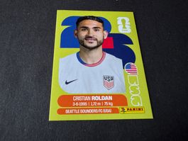 Panini FIFA Fussball WM 2026 Sticker Cristian Roldan USA 11