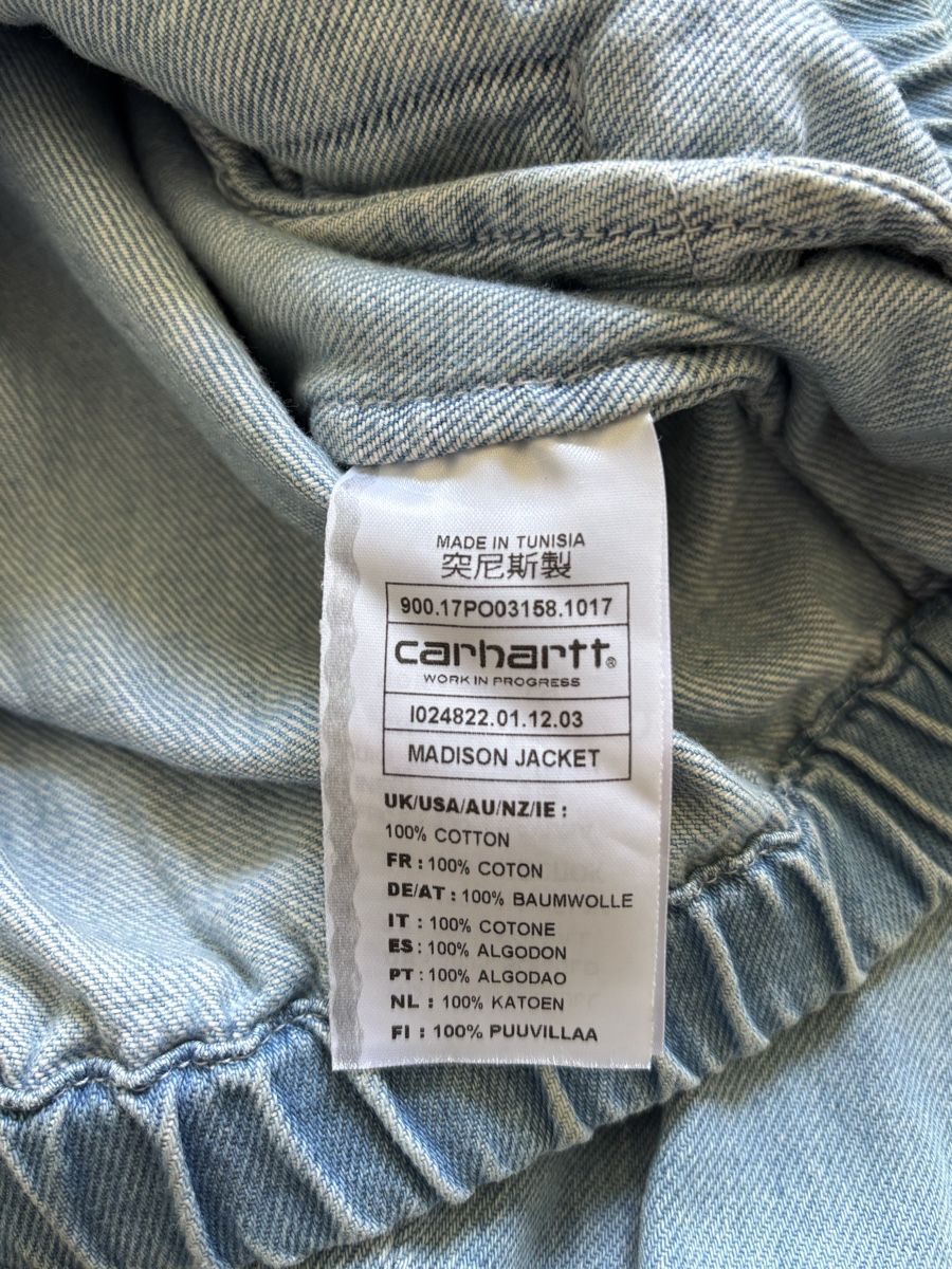 Carhartt Jacken: Carhartt WIP Madison Jacket Denim – Gebraucht aus Zürich von nil_v79p 4