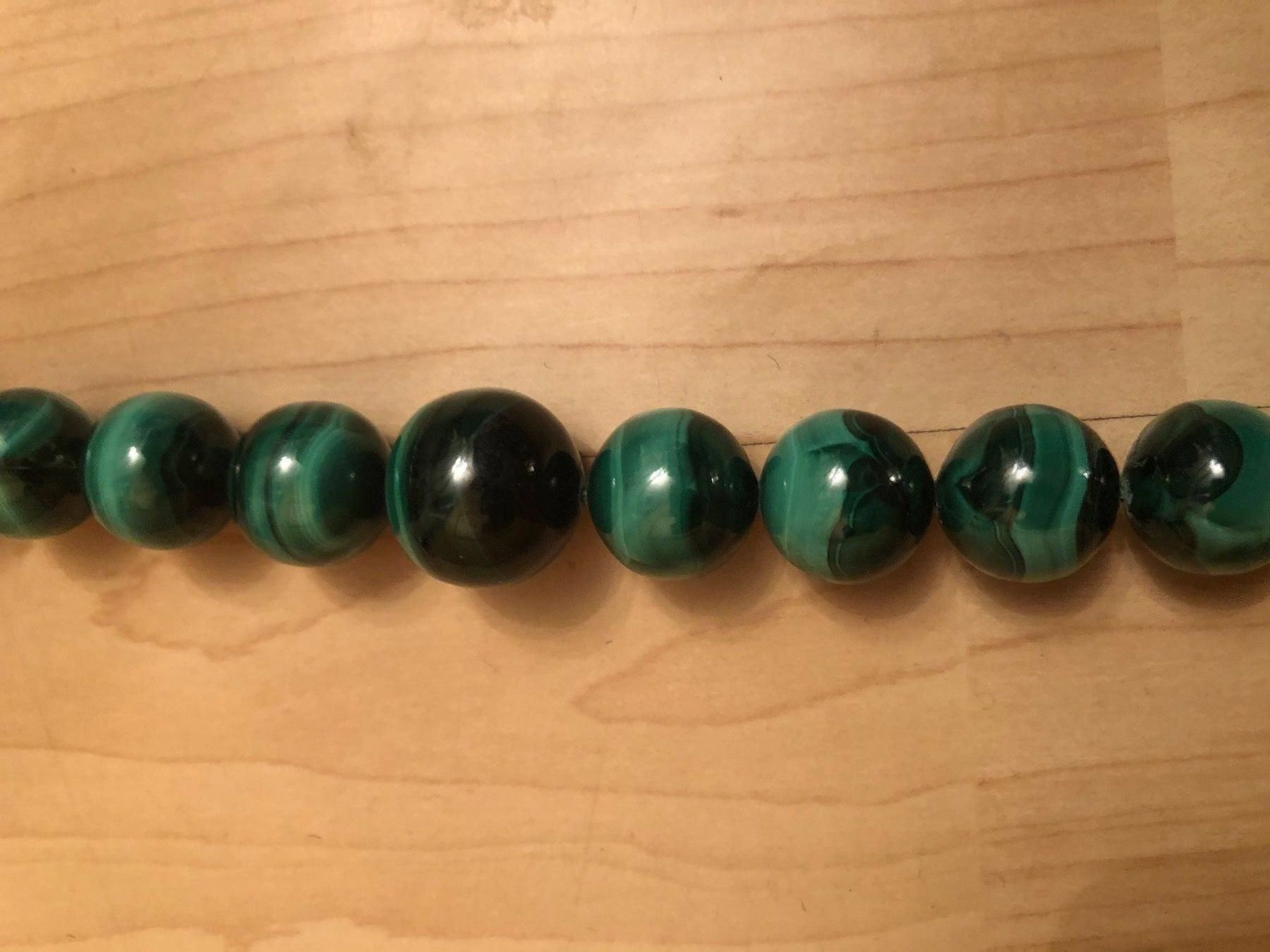 Catenine: MALACHITE-COLLIER. – Nuovo (secondo la descrizione) da Wald ZH venduto da mlnt 8