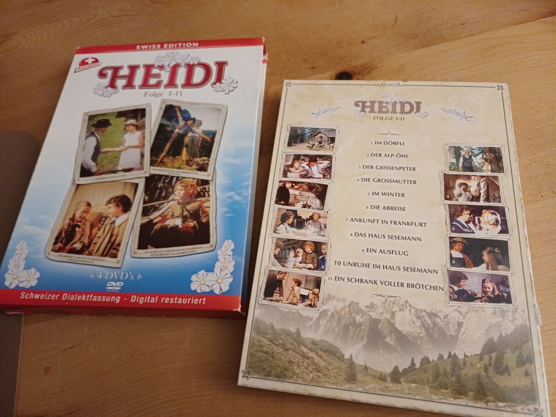 Tutti i DVDs: Heidi - Teil 1 - 11 Box, 4 DVDs – Usato da Jona venduto da Rreto71 4