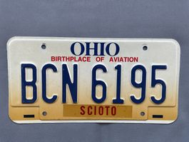 🇺🇸🇺🇸 USA Nummernschild #  OHIO # 🇺🇸🇺🇸