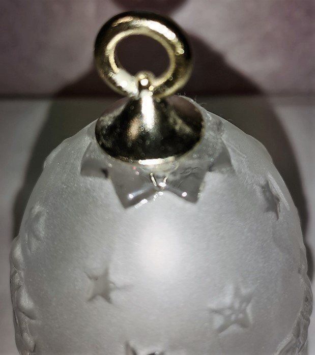 Campanacci mucche: Weihnachtsglocke Glas – Usato da Lutzenberg venduto da Pinschi01 3