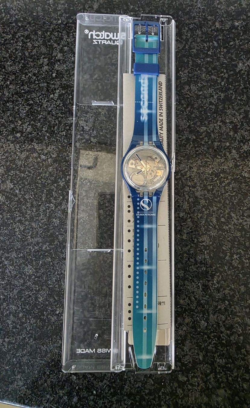 Swatch Orologi: Limitierte Edition Sauber Petronas – Nuovo e nell'imballaggio originale da Münchenbuchsee venduto da Janst 1