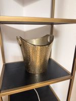 Sektkuehler goldfarben strukturiert NEU