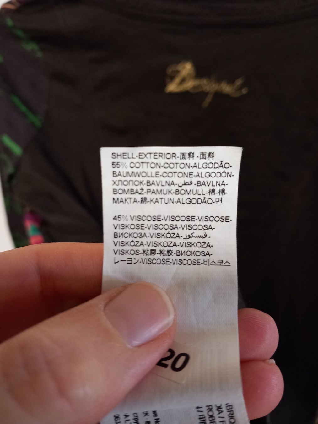 Desigual T-shirt: Desigual Shirt Gr.S – Usato da Gwatt (Thun) venduto da umwelt-brocki 5