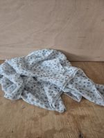 Sommerlicher Chiffon-Schal mit Blumenmuster, Grau