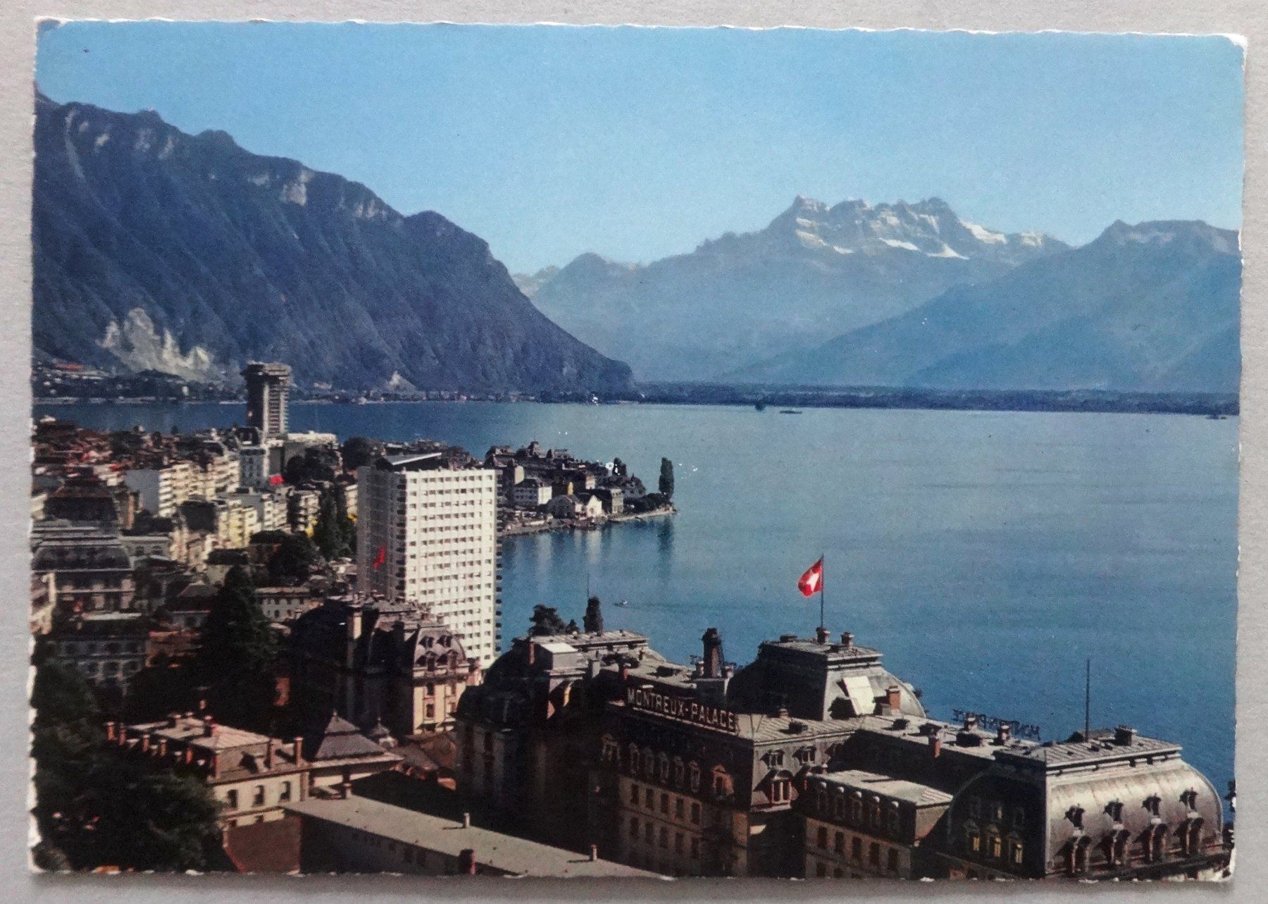 Cartoline postali: Montreux - Vue Générale – Usato da Fétigny venduto da Billy2miny