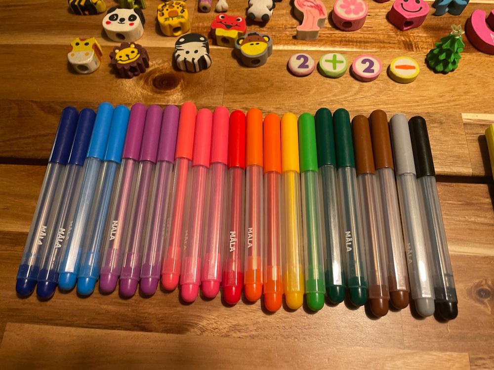 ARTEZA Permanente Marker – 20 Verschiedene Farben, Wasserfest & Wischfest. Für Alle Oberflächen: Glas, Holz, Stoff, Stein & Mehr!