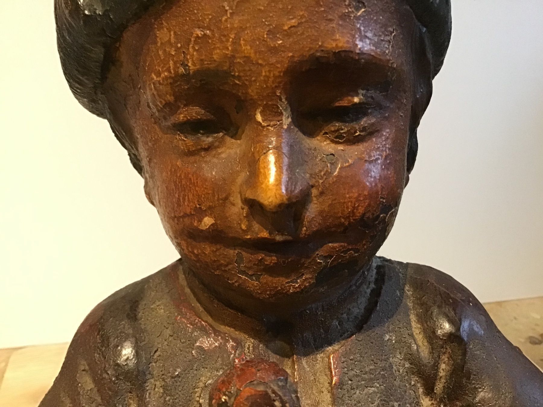 Sculture & Statue: Uralte Gescnitzte Knaben Skulptur – Usato da St. Gallen venduto da Goldlilly