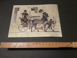 Ägyptische Wandbild, Papyrus Malerei, Wanddeko, Top!
