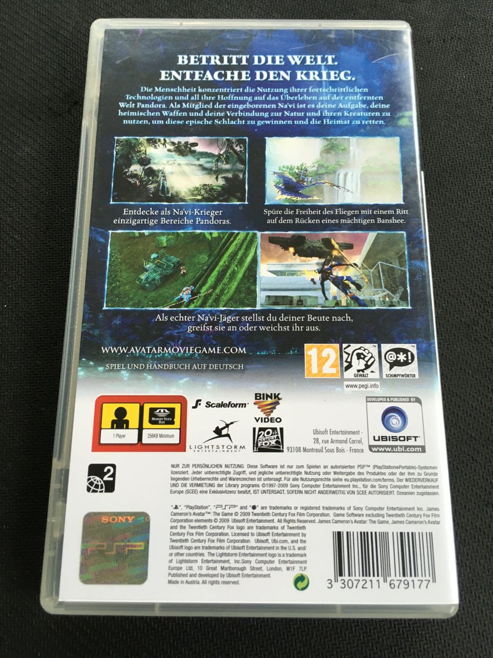 Sony Spiele: Avatar das Spiel - PSP – Gebraucht aus St.Gallen von Punktchen01 1