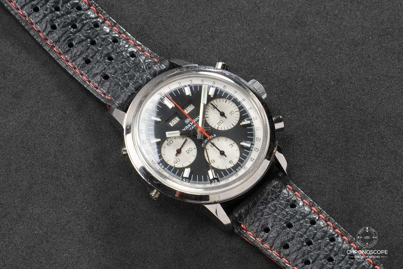 Orologi: Wakmann Triple Calendar Chronograph – Usato da Luzern venduto da ChronoScope6004 1