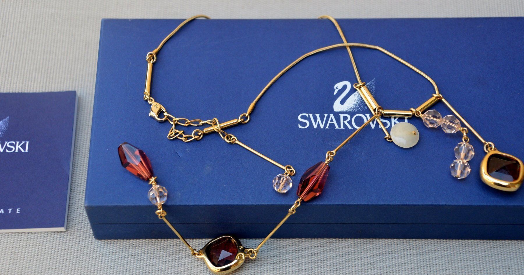 Swarovski Catenine: Halskette / Collier Swarovski – Usato da Collonges venduto da Auganien 4