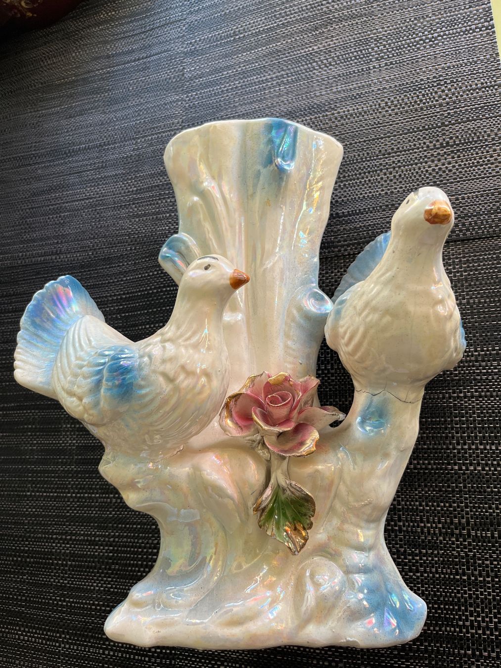 Vasi & Recipienti: Vintage Keramik Vase mit Tauben – Usato da Baar venduto da Aatina 5