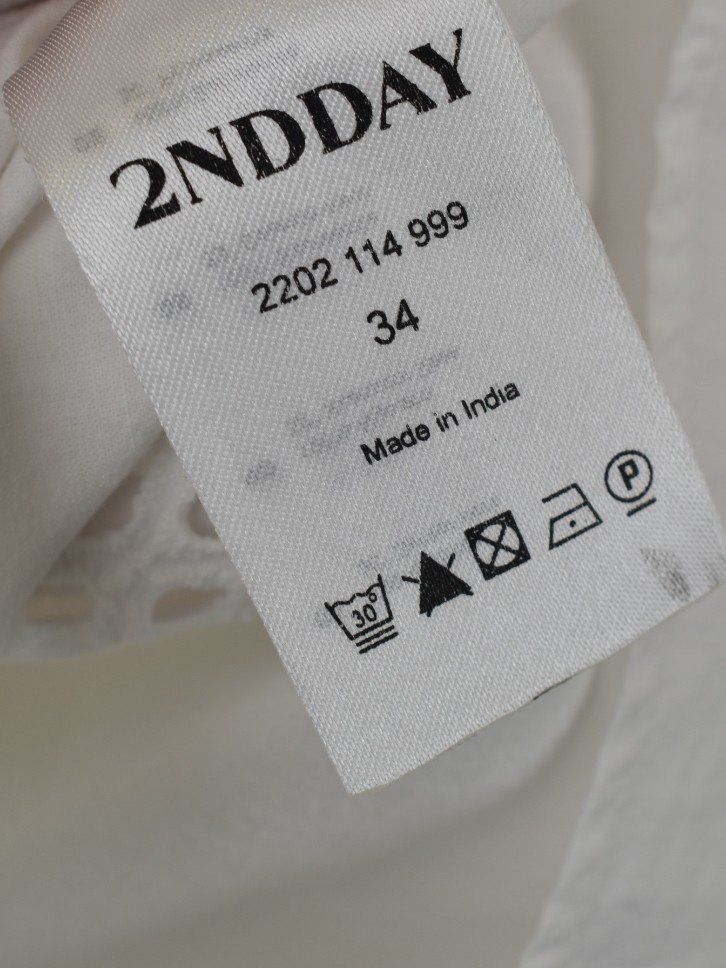 Blusen: 2NDDAY Bluse, Gr.34, 100% Baumwolle – Gebraucht aus Nürensdorf von 2ND_STORY 8