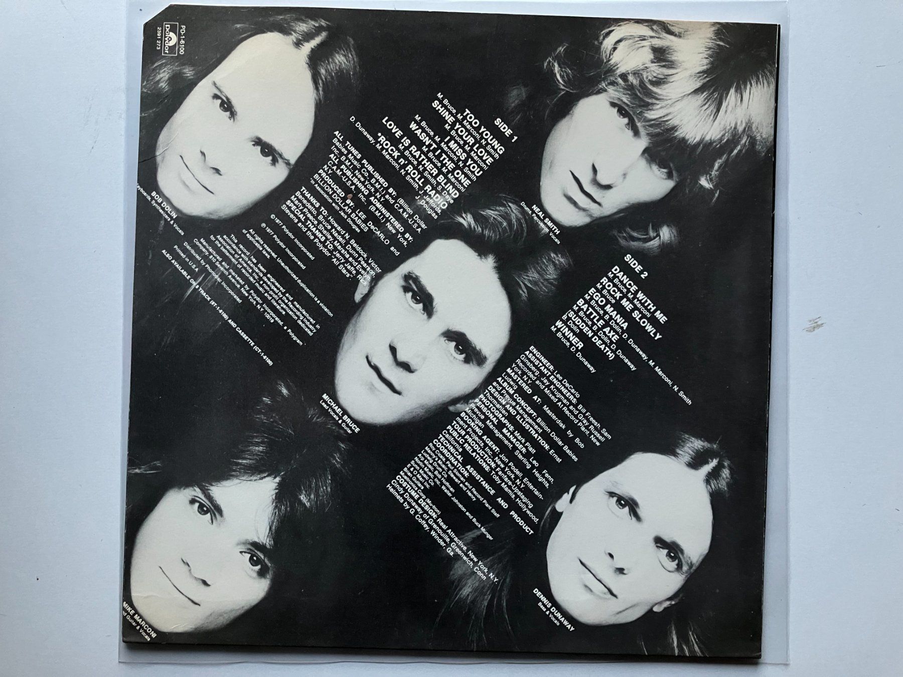 Schallplatten: Billion Dollar Babies – Gebraucht aus Aarwangen von Jukebox3 2