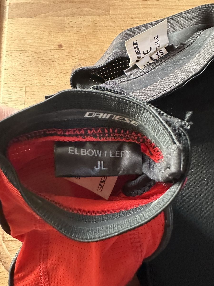 Dainese Protezioni & Imbottiture: Dainese Protektoren Set – Usato da Uetliburg SG venduto da Luckyeightone 3