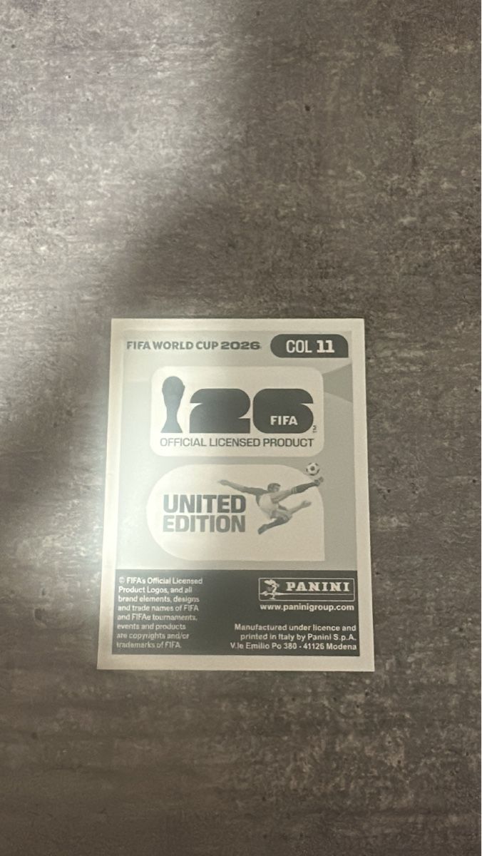 Panini Carte collezionabili: COL 11 , FIFA WORLD CUP 2026 PANINI  – Nuovo (secondo la descrizione) da Frauenfeld venduto da 1PegPeg1 1