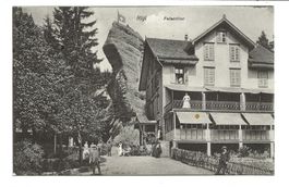 Rigi - Hotel Felsentor (LU) Nähe Bahnstation Romiti  um 1910