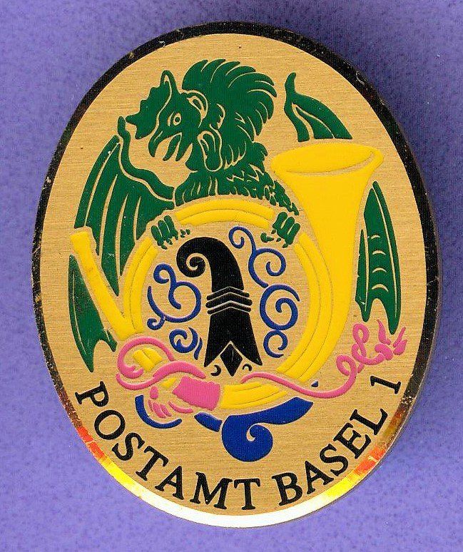 Plaquettes & Badges: PTT   POSTAMT BASEL – D'occasion à Winterthur par Sammleroase