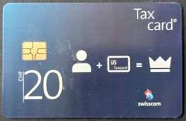Taxcard - Swisscom 20.- - CH
