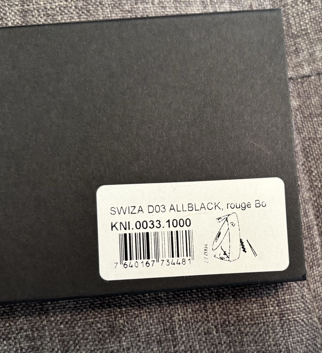 Accessori: Swiza Messer – Nuovo e nell'imballaggio originale da Binningen venduto da Alpakat 2
