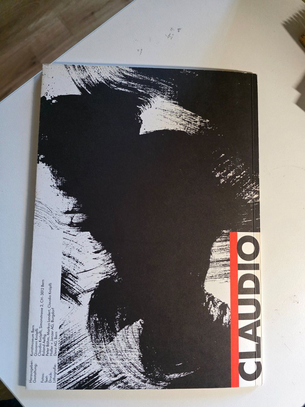 Libri: Claudio Knöpfli - Kunstmuseum Bern 1988 – Usato da Walterswil BE venduto da Lonitti 2