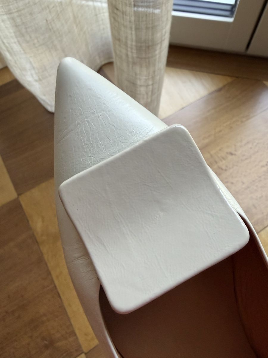 Jonak Chaussures femmes: Ballerines JONAK cuir blanc   – D'occasion à genève par Valou10 6