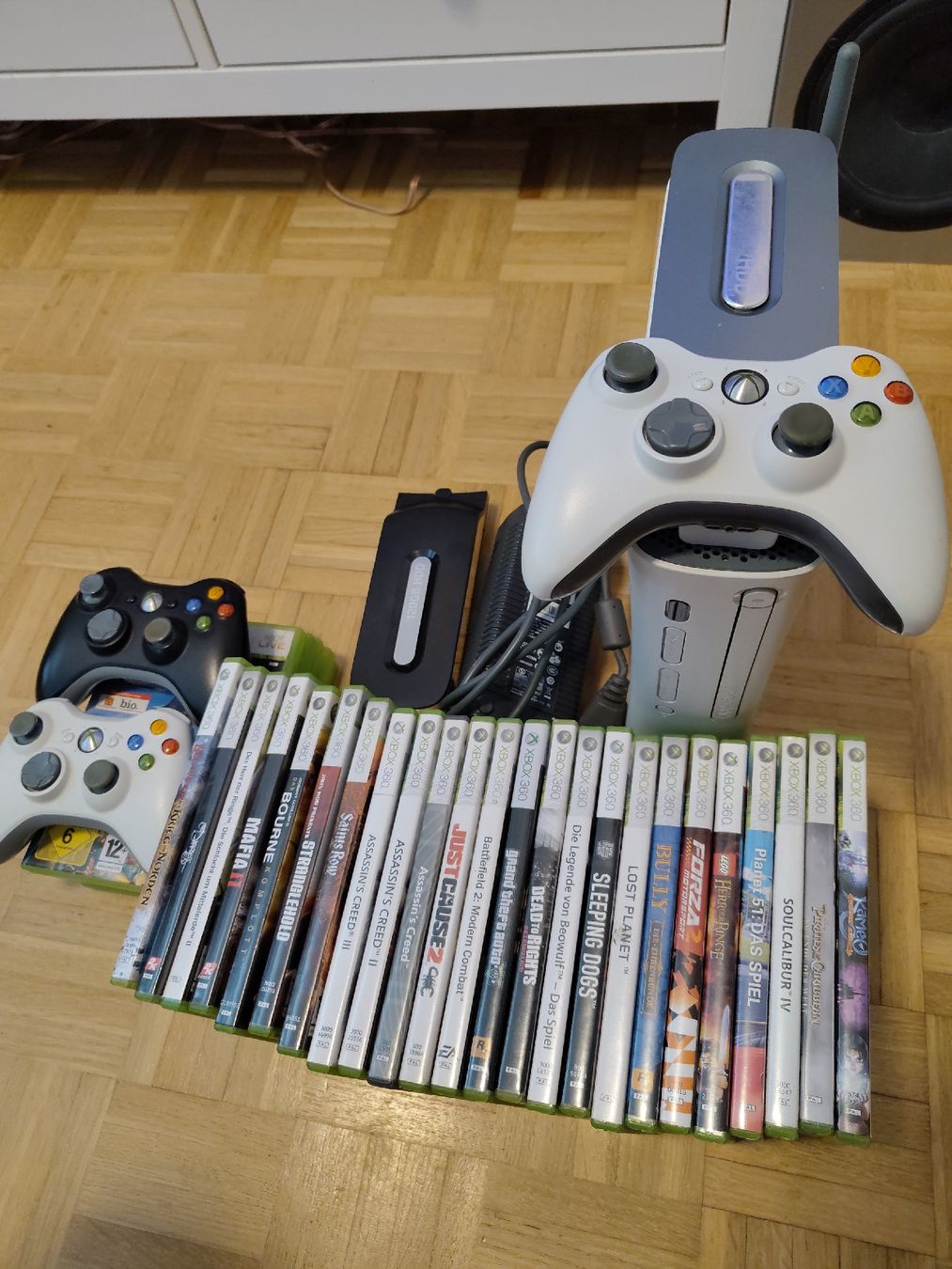 Microsoft Jeux: Xbox 360 mit 29 Games – D'occasion à Zollikofen par Orlando28