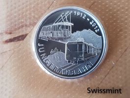 20 Franken Jungfraubahn 2012  Stgl