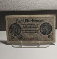 5 Reichsmark banconota usata