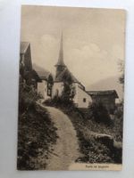 Ansichtskarte Furth im Lugnez mit Kirche und Haus