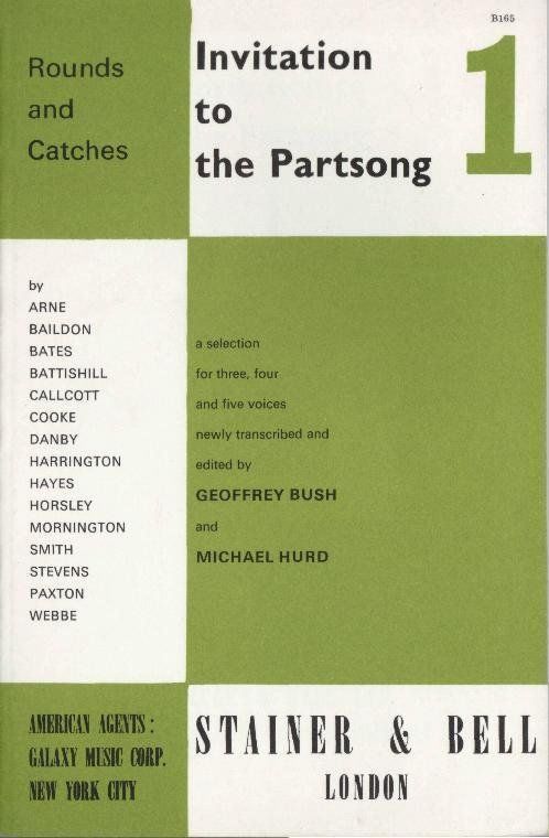 Libri: Invitation to Partsong Vol 1-5 – Nuovo (secondo la descrizione) da Neuchâtel venduto da Babotschk
