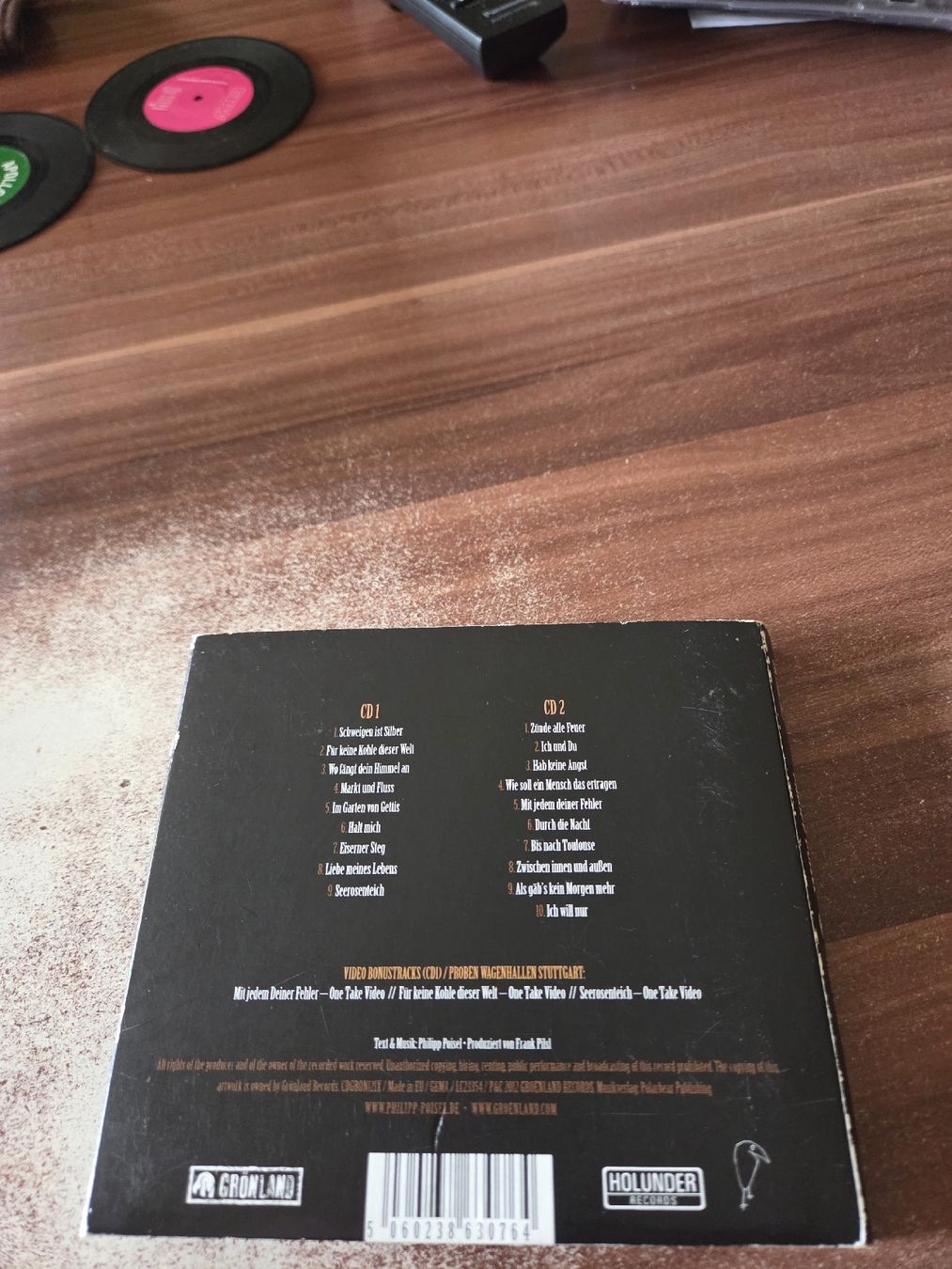 CD: Philipp Poisel - Projekt Seerosenteich – Usato da Wattenwil venduto da Mage66 1